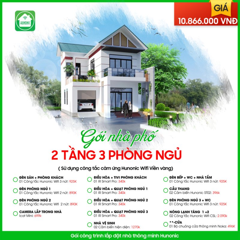 gói nhà phố cơ bản 